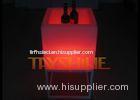 Club Restaurant Hotel LED beer Ice Bucket Square , Flashing Wedding Ice Bucket