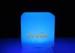 Waterproof Glow Cubes Furniture Light Bench LED Bar Stools For Salon , SPA , Cabaret