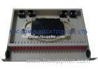 Fixed Full Loaded Adapters 24 port fiber patch panel / lc patch panel