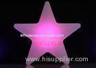 Durable Pink ED Mood Lighting LED Table / Desk Lamp Rechargeable Light Up Stars