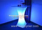 Waterproof LED Glowing Bar Tables With Rechargeable Lithium Battery For Night Club