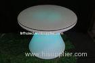 Colorful Appealing Round LED Pub Table With Lithium Battery For Disco / Cinema