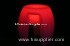 Custom Red Illuminous LED Bar Furniture Chair With IR / RF Remote Controller