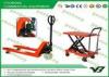 Small Platform hydraulic scissor lift trolley table 300kg with CE , GS