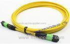 Ribbon Fan Out MPO Multimode Fiber Optic Patch Cord Assembly FTTX