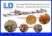 Screw shell Extruded Pellet Frying Snacks Machine / Extruded Snacks Machinery