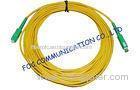 Simplex or Duplex SC / APC High Stability Fiber Optic Patch Cord For CATV System