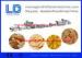 Shrimp Chips 3D Pellet Extruded Pellet Frying Snacks Machine Drying / Frying / Flavoring Chips