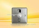 12V stainless steel push button , exit push button for fingerprint and RFID access control