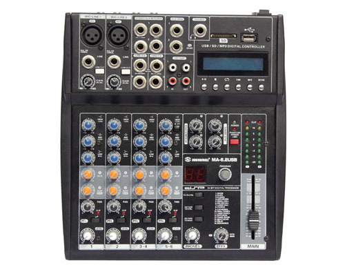 6 Channel Mp3 Mixer