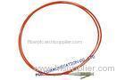 Tight Buffered Fiber Optic Pigtail LC 900um Multimode For Ethernet Systems