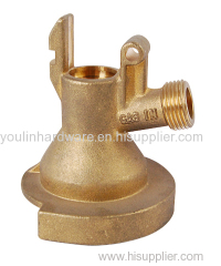 Hot forged brass housing parts
