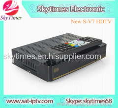 S V7 S-V7 Digital Satellite Receiver WEB TV HD Receiver CCcam NEWcam