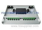 Rack Mount Fiber Optic Patch Panel Fixed Type With SC Adapter For CATV