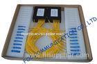 High Return Loss Fiber PLC Splitter 1 8 / Compact Pallet Splitter