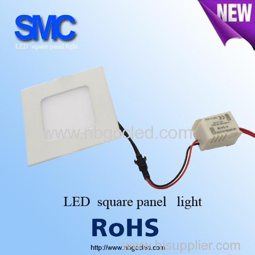4W LED downlight Square LED panel / pannel light bulb for bedroom luminaire ceiling lights