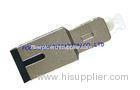 Single mode SC fiber optic attenuator 20db 1310 / 1550nm metal housing for FTTH