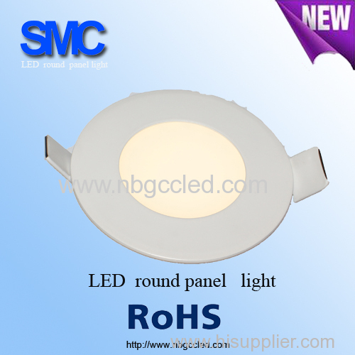 Quality 10W led down light round panel