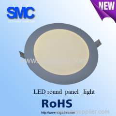 LED round Panel Light Fixture with super white LEDs 1500Lumen 20 Watt