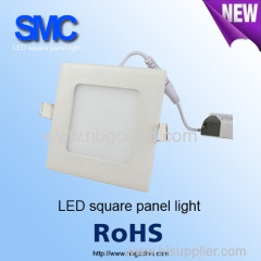 Hot sales ultra thin 6w led square panel light