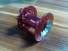 Axle & Hub Red Anodized Mountain Bicycle Parts / Metal Machining Parts