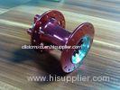 Axle & Hub Red Anodized Mountain Bicycle Parts / Metal Machining Parts