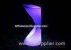 Decoration Led Bar Stools With Remote Control For Coffee Shop / Club Party Wedding