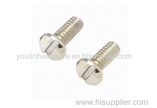 CNC machining steel screw