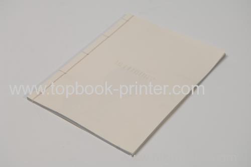 250gsm matte lamination embossed paper cover soft book