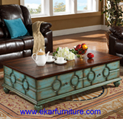 Coffee table wooden table living room table