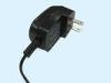 Universal Black AC To DC Power Adapter 5.4V 2A , 2 Pole US Type