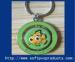 Soft PVC Products Metal Ring Custom Key Chain Ring for Advertising / Promotional Gifts