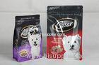 Resealable Printed Dog Food Packaging Flat Bottom Pouch with Zipper