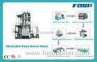 3 - 5tph Poultry Pellet Feed Plant / Production Line With Control Panel