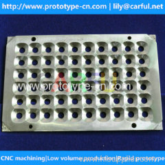 Small volume cnc machined aluminum parts according to your drawings with high precision and steady quality