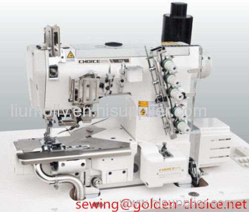 cylinder-bed interlock (left cutter&suction device)