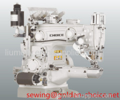feed-up-the-arm type cylinder-bed interlock sewing machine