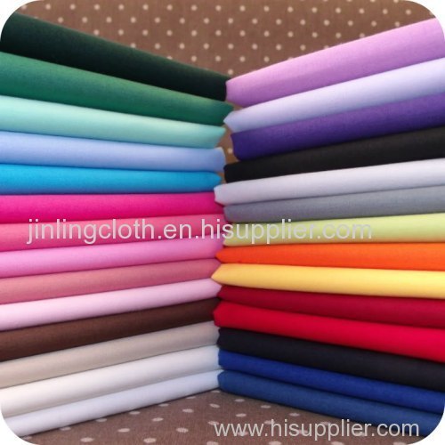 Cotton Fabric Plain Dyed Shirting Fabric