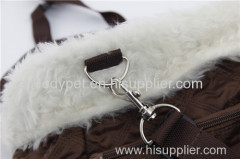 wholesales Luxury pet beds in car/dog bed/ dog carrier bag