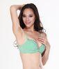 Simple Alluring Belly Dancing Bras With Diamond In Green / Ivory / Purple Color