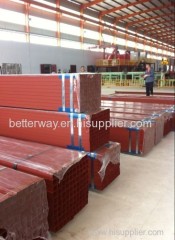 Color coated steel pipe