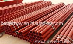 Water paint steel round pipes