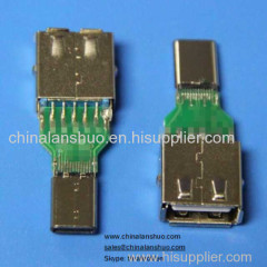 USB3.1 male to USB 3.0 adapter