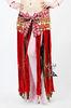 Long Tassel Luxury Tribal Belly Dance Hip Scarves From India In Butterfly Shape