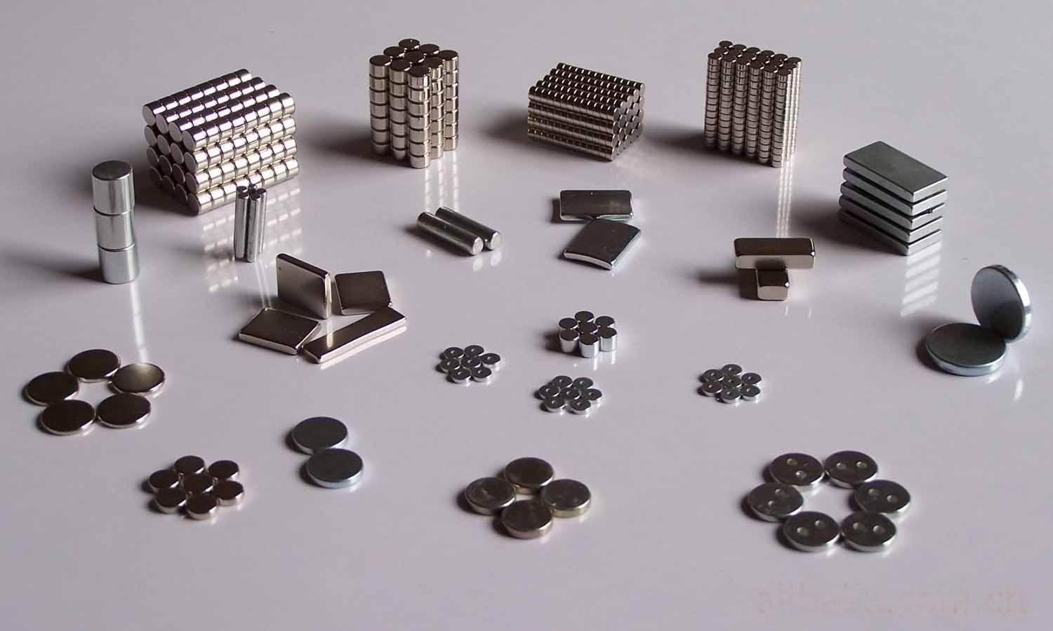 Comparison among different magnetic materials