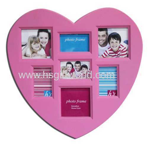 7 opening plastic injection photo frame No.ZY0003