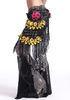 Personalized Tribal Belly Dance Hip Scarves With Embroidered Roses Free Size