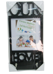 2 opening plastic injection photo frame No.ZY0032