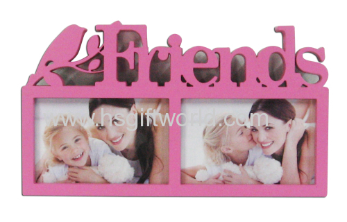 2 opening plastic injection photo frame No.ZY0036