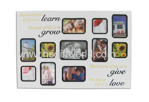 11 opening plastic injection photo frame No.ZY0040